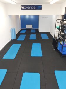A photo showing our Pilates Studio from a zoomed out point of view
